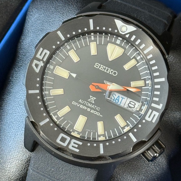 Seiko Prospex "Monster" Black Dial 43MM Automatic SRPH13K1 - Picture 4 of 7